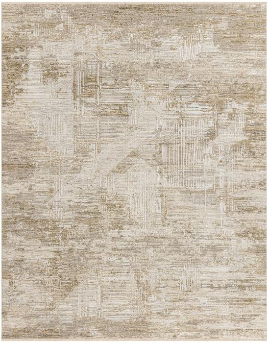Nourison CK078 Summit Mocha Ivory Indoor Only Abstract Rug SUM02