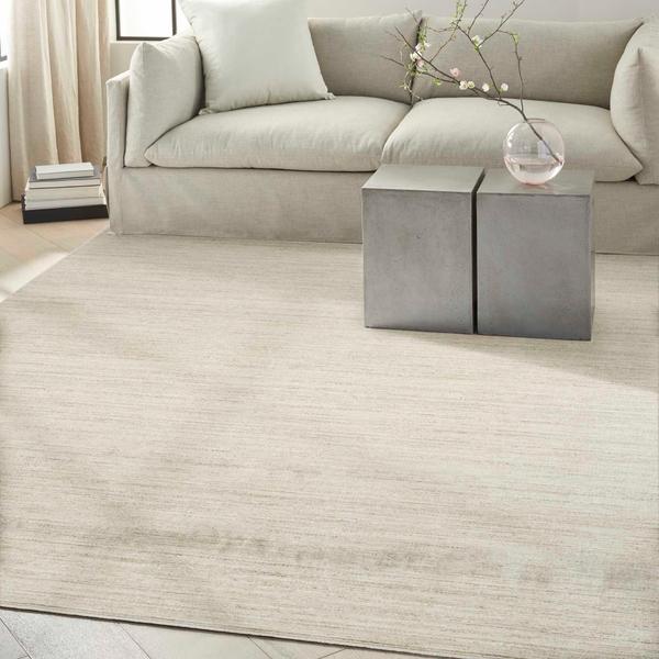Nourison CK079 Notes Ivory Grey Indoor Only Abstract Rug NOT03