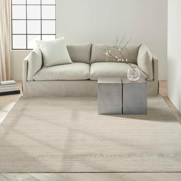 nourison CK079 Notes Ivory Grey Indoor only Abstract Rug NOT03