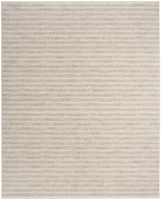 Nourison CK079 Notes Ivory Grey Indoor Only Geometric Rug NOT04