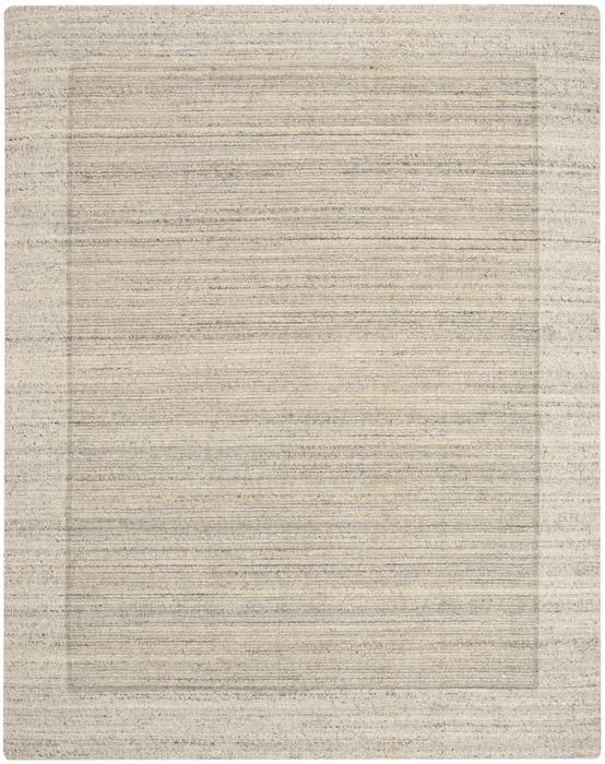 Nourison CK082 Ridge Grey Ivory Indoor Only Abstract Rug RDG01