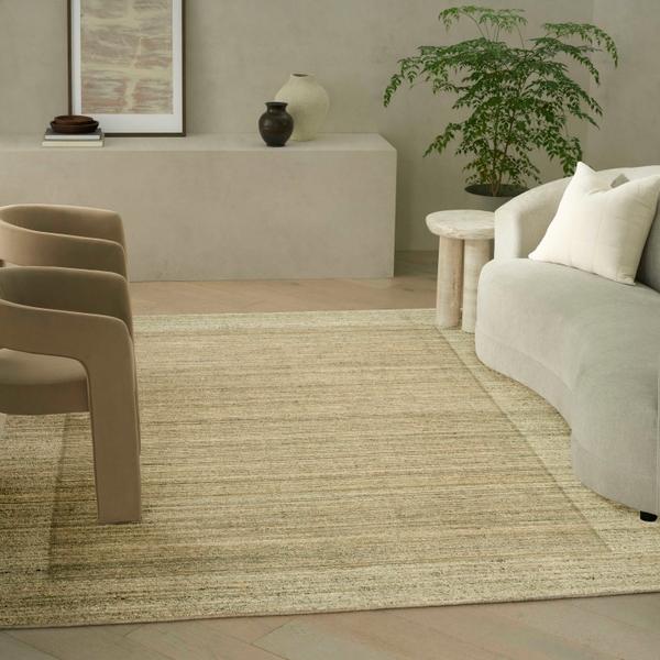 Nourison CK082 Ridge Sage Ivory Indoor Only Abstract Rug RDG01