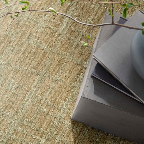 Nourison CK090 Latitude Green Indoor Only Abstract Rug LTD01