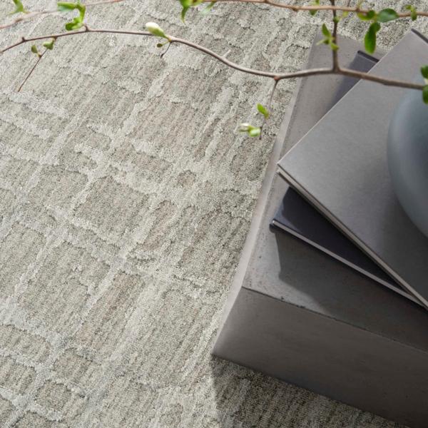 Nourison CK090 Latitude Slate Indoor Only Abstract Rug LTD01