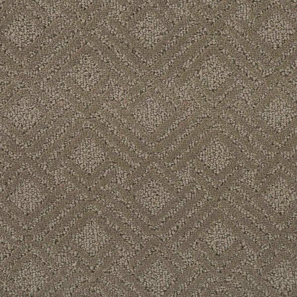 nourison CLASSIQUE GRAPHIQUE GRPQ CHESTNUT BROADLOOM CARPET