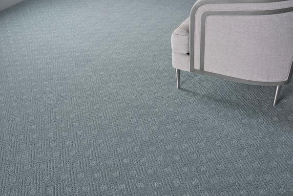 Nourison CLASSIQUE GRAPHIQUE GRPQ SLATE BROADLOOM CARPET