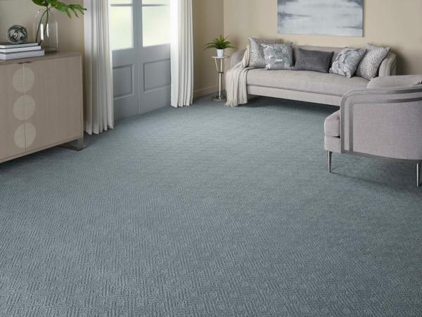 nourison CLASSIQUE GRAPHIQUE GRPQ SLATE BROADLOOM CARPET
