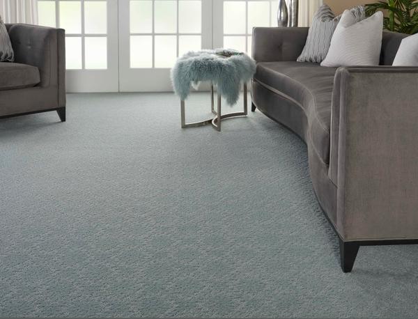 nourison CLASSIQUE JARDIN JADN SEAFOAM BROADLOOM CARPET