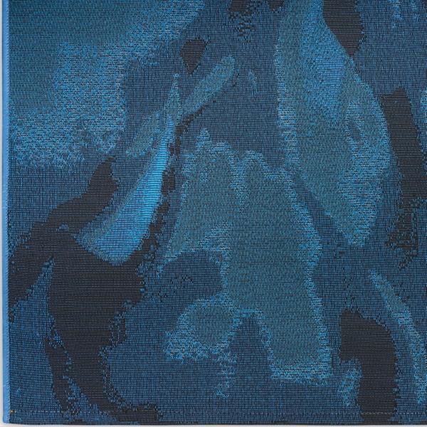 nourison Color Splash Blue Ivory Indoor/Outdoor Abstract Rug CSP09