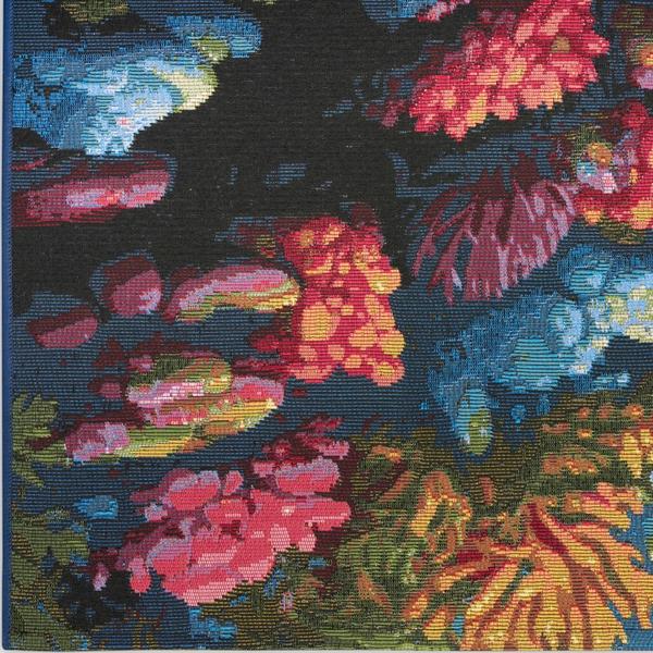 nourison Color Splash Multicolor Indoor/Outdoor Graphic Rug CSP03