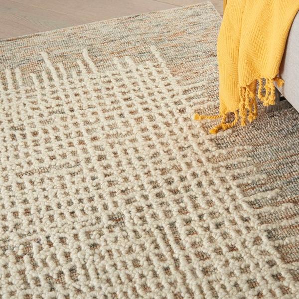 Nourison Colorado Contemporary Beige/Multicolored Rug CLR03 Home