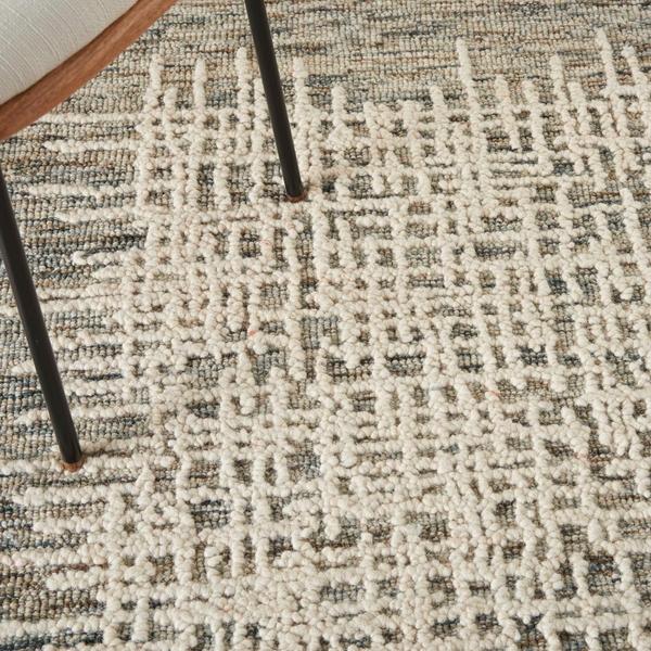 Nourison Colorado Contemporary Ivory/Multicolored Rug CLR03 Home