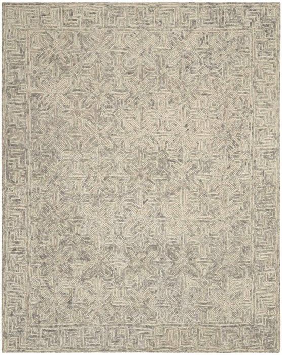 Nourison Colorado Geometric Beige/Grey Rug CLR05 Home