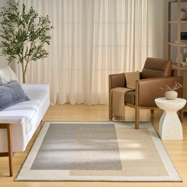 Nourison Copenhagen Ivory Multicolor Indoor Only Geometric Rug CPN02