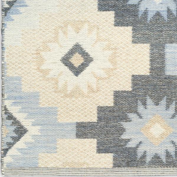 nourison Copenhagen Ivory Navy Indoor only Geometric Rug CPN01