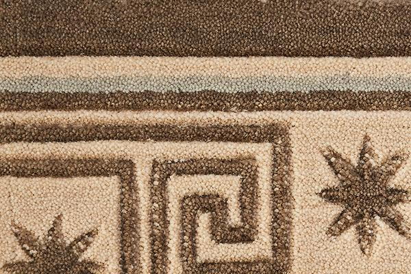 nourison COSMOPOLITAN CELESTIAL C95B BARK BORDER BROADLOOM CARPET