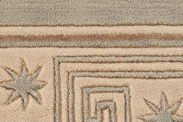 nourison COSMOPOLITAN CELESTIAL C95B CHROME BORDER BROADLOOM CARPET
