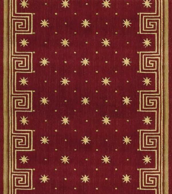 nourison COSMOPOLITAN CELESTIAL C95R RED RUNNER BROADLOOM CARPET