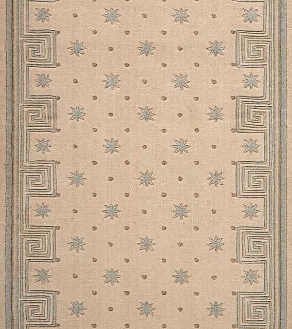 nourison COSMOPOLITAN CELESTIAL C95R SHELL RUNNER BROADLOOM CARPET