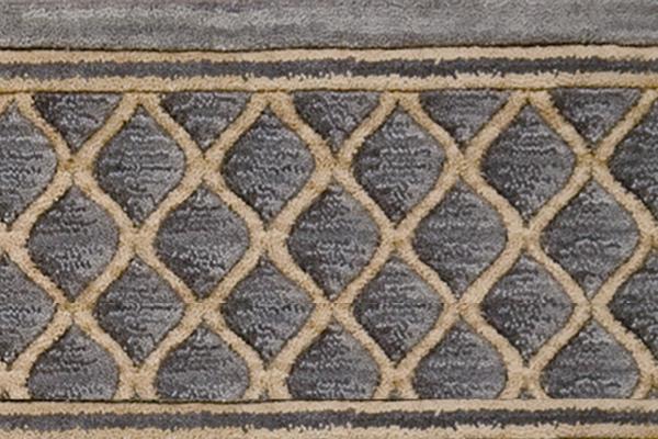 Nourison COSMOPOLITAN COSMO SQUARE C31B PLATINUM BORDER BROADLOOM CARPET