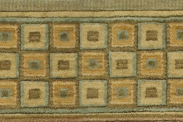 Nourison COSMOPOLITAN COSMO SQUARE C31B SAGE BORDER BROADLOOM CARPET