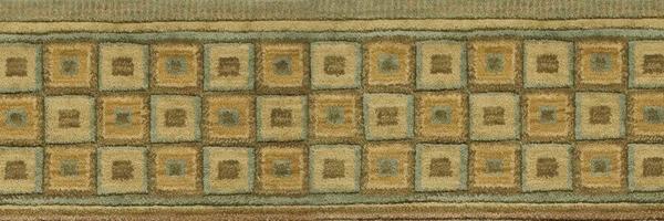 nourison COSMOPOLITAN COSMO SQUARE C31B SAGE BORDER BROADLOOM CARPET