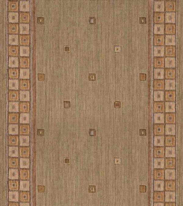 nourison COSMOPOLITAN COSMO SQUARE C31R SAGE RUNNER BROADLOOM CARPET