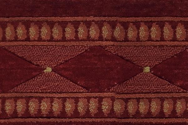 Nourison COSMOPOLITAN MARQUIS C94B RED BORDER BROADLOOM CARPET