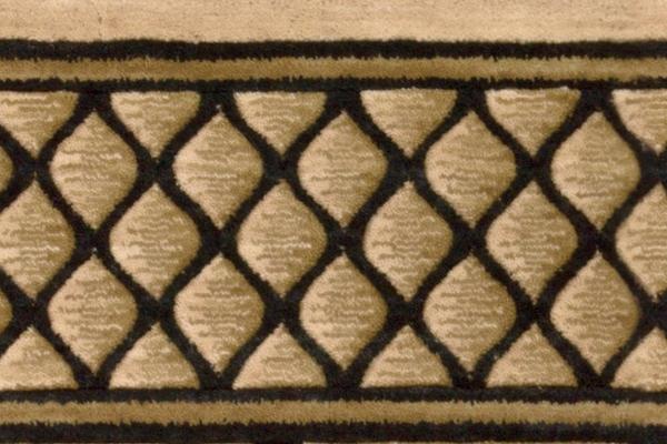 Nourison COSMOPOLITAN SHADOWLURE C26B BEIGE BORDER BROADLOOM CARPET