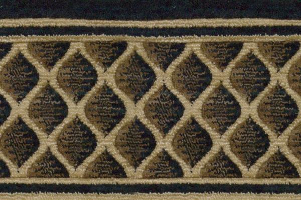 Nourison COSMOPOLITAN SHADOWLURE C26B MIDNIGHT BORDER BROADLOOM CARPET