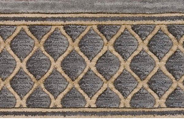 Nourison COSMOPOLITAN SHADOWLURE C26B PLATINUM BORDER BROADLOOM CARPET