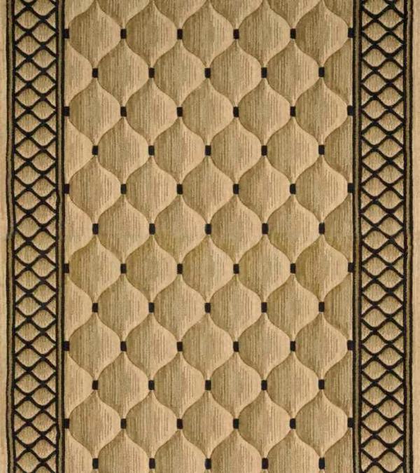Nourison COSMOPOLITAN SHADOWLURE C26R BEIGE RUNNER BROADLOOM CARPET