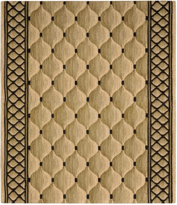 nourison COSMOPOLITAN SHADOWLURE C26R BEIGE RUNNER BROADLOOM CARPET