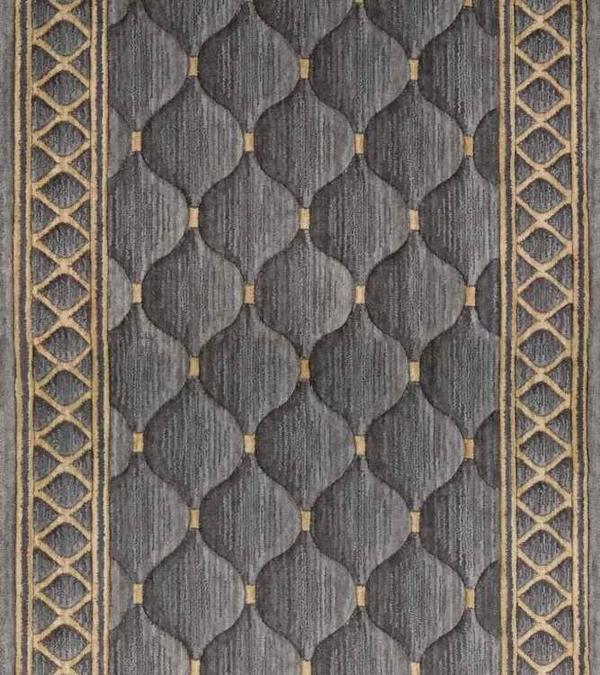 nourison COSMOPOLITAN SHADOWLURE C26R PLATINUM RUNNER BROADLOOM CARPET