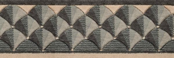 nourison COSMOPOLITAN SHADOWSCAPE C73B CHROME BORDER BROADLOOM CARPET