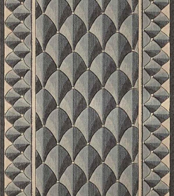 Nourison COSMOPOLITAN SHADOWSCAPE C73R CHROME RUNNER BROADLOOM CARPET