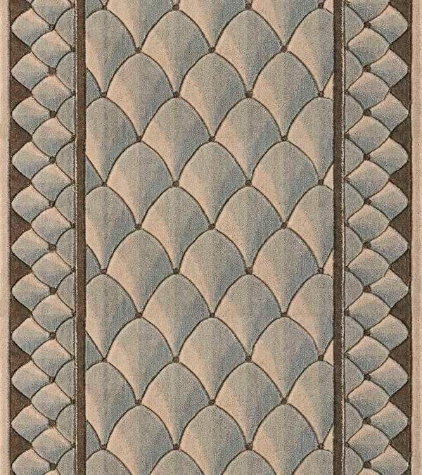 Nourison COSMOPOLITAN SHADOWSCAPE C73R SHELL RUNNER BROADLOOM CARPET