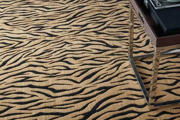 Nourison COSMOPOLITAN URBAN TIGER C29F BEIGE BROADLOOM BROADLOOM CARPET