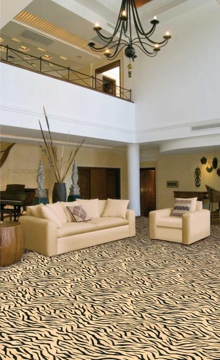 Nourison COSMOPOLITAN URBAN TIGER C29F BEIGE BROADLOOM BROADLOOM CARPET
