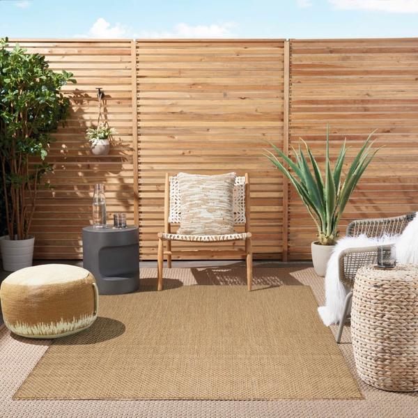 Nourison Courtyard Jute Indoor/Outdoor Geometric Rug COU01