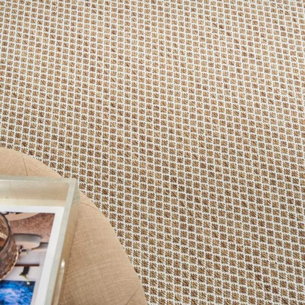 Nourison Courtyard Jute Ivory Indoor/Outdoor Geometric Rug COU01