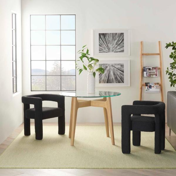 Nourison Courtyard Outdoor Flat Weave Green Rug COU01 Home