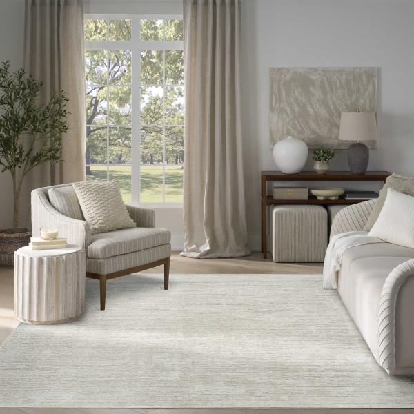 nourison Dekor Beige Indoor only Abstract Rug DEK07