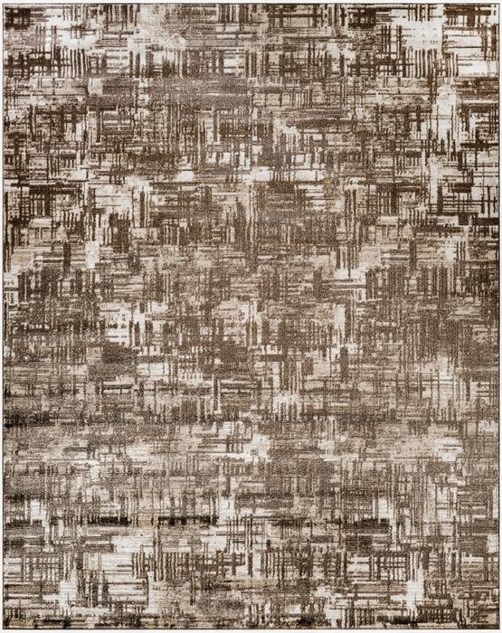 Nourison Dekor Brown Indoor Only Geometric Rug DEK11