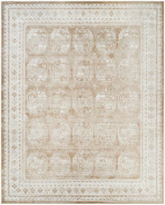 Nourison Dekor Cream Beige Indoor Only Moroccan Rug DEK01