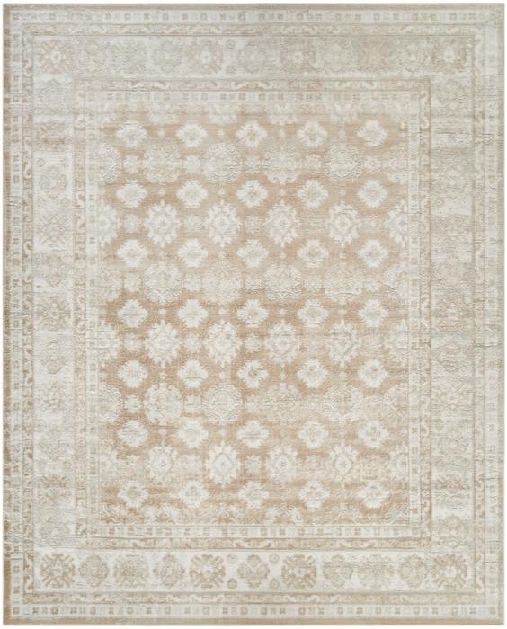 Nourison Dekor Cream Beige Indoor Only Persian Rug DEK02