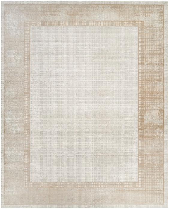 Nourison Dekor Ivory Beige Indoor Only Abstract Rug DEK06