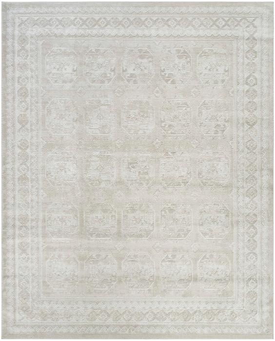 Nourison Dekor Ivory Beige Indoor Only Moroccan Rug DEK01