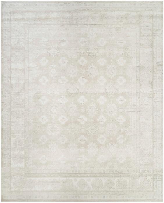 Nourison Dekor Ivory Beige Indoor Only Persian Rug DEK02