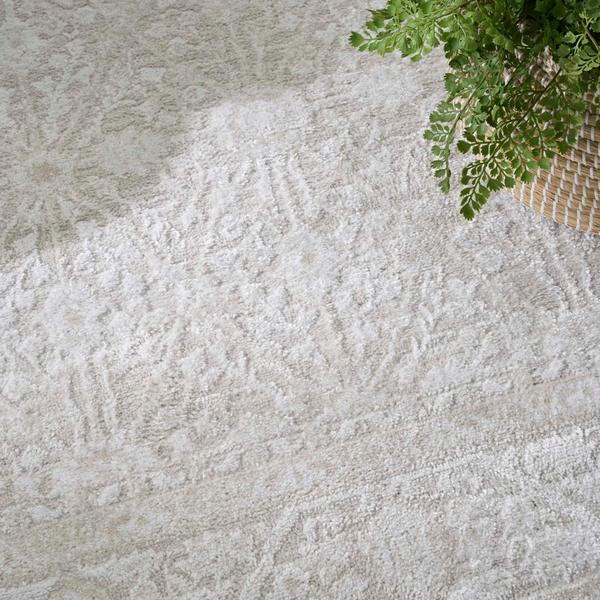 Nourison Dekor Ivory Beige Indoor Only Persian Rug DEK03